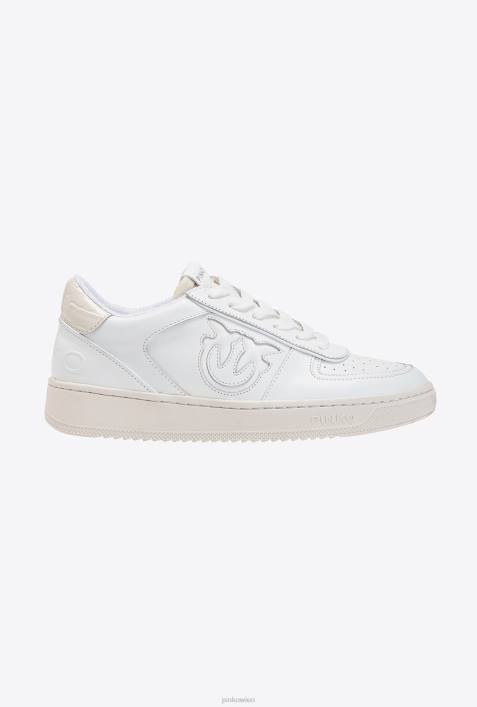 Turnschuhe | Pinko helles Weiss Turnschuhe mit EinsätzenZ4ZP1066