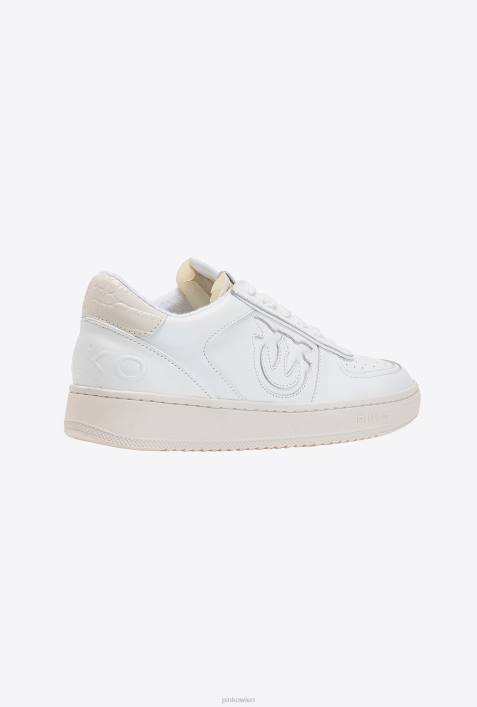 Turnschuhe | Pinko helles Weiss Turnschuhe mit EinsätzenZ4ZP1066