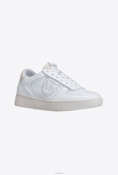 Turnschuhe | Pinko helles Weiss Turnschuhe mit EinsätzenZ4ZP1121