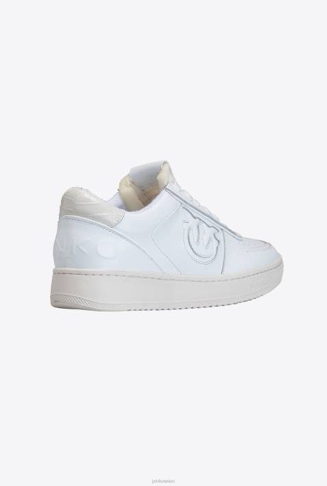 Turnschuhe | Pinko helles Weiss Turnschuhe mit EinsätzenZ4ZP1121