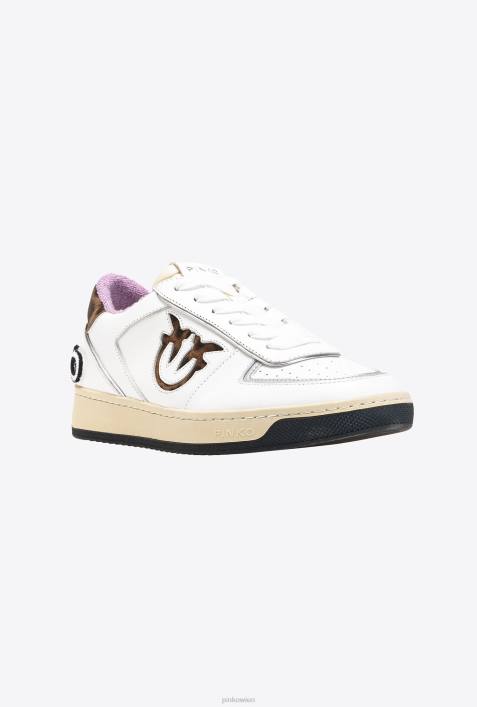 Turnschuhe | Pinko multi. weiß/beige Turnschuhe mit EinsätzenZ4ZP1065