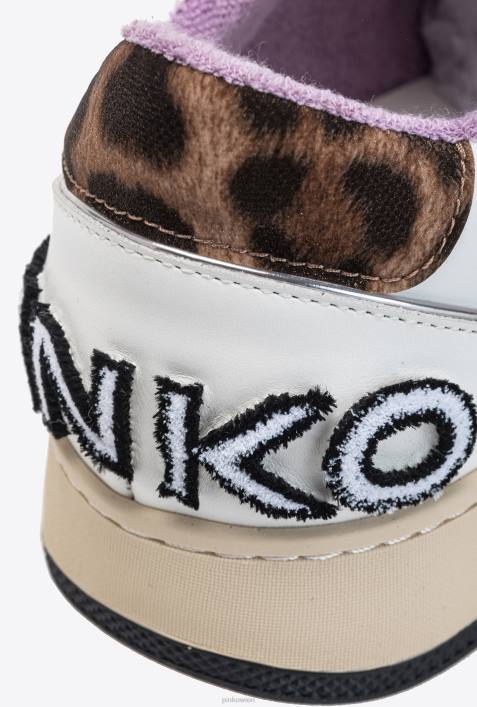 Turnschuhe | Pinko multi. weiß/beige Turnschuhe mit EinsätzenZ4ZP1065