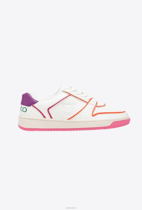 Turnschuhe | Pinko weiß/fuchsia/orange Turnschuhe | acbcZ4ZP1118