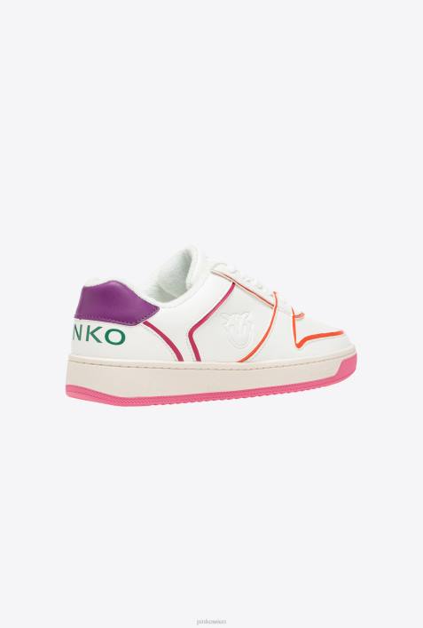 Turnschuhe | Pinko weiß/fuchsia/orange Turnschuhe | acbcZ4ZP1118