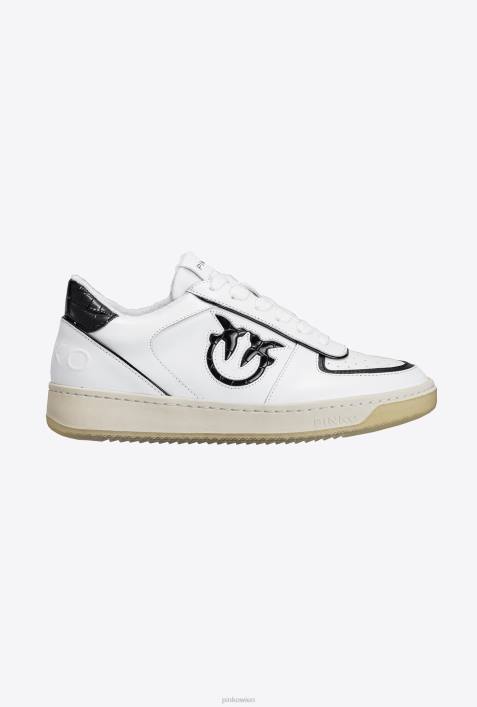 Turnschuhe | Pinko weiß schwarz Turnschuhe mit EinsätzenZ4ZP1122