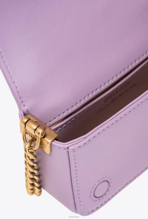 Microlove-Taschen | Pinko Iris-Antikgold Micro Love Bag einfach klickenZ4ZP1223