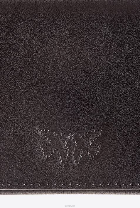 Microlove-Taschen | Pinko Schwarz-Antikgold Micro Love Bag einfach klickenZ4ZP1222