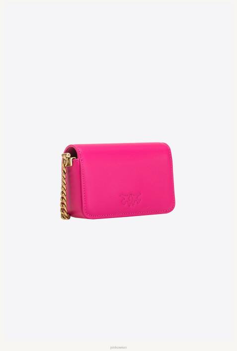 Microlove-Taschen | Pinko rosa-antikgold Micro Love Bag einfach klickenZ4ZP1224