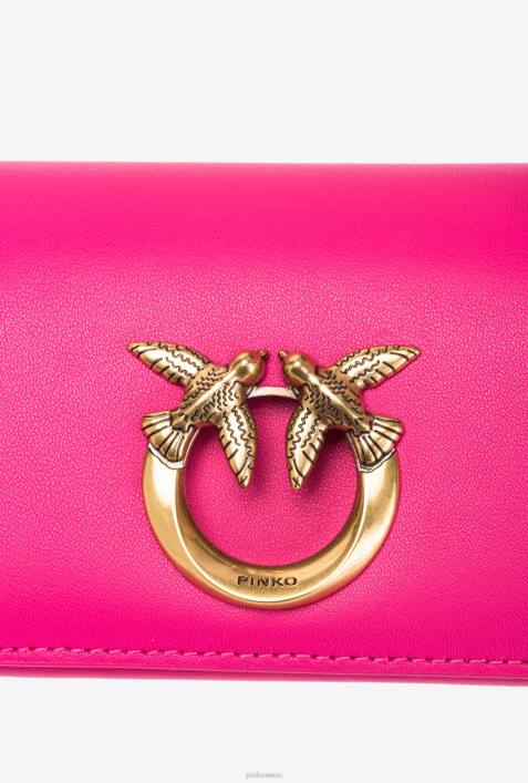 Microlove-Taschen | Pinko rosa-antikgold Micro Love Bag einfach klickenZ4ZP1224