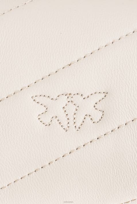 Microlove-Taschen | Pinko weiß-antikgold Micro Love Bag PuffZ4ZP1230