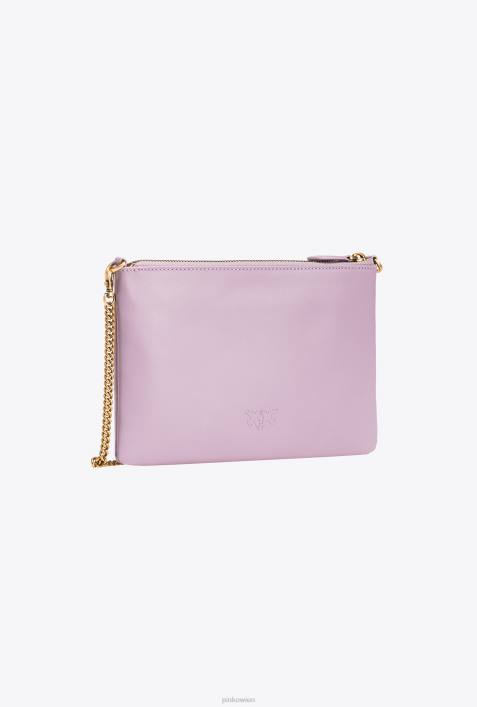Umhängetaschen | Pinko Iris-Antikgold klassische flache Liebestasche einfachZ4ZP1185
