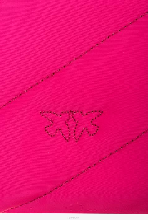 Umhängetaschen | Pinko rosa-antikgold recycelter FlachbeutelZ4ZP1271