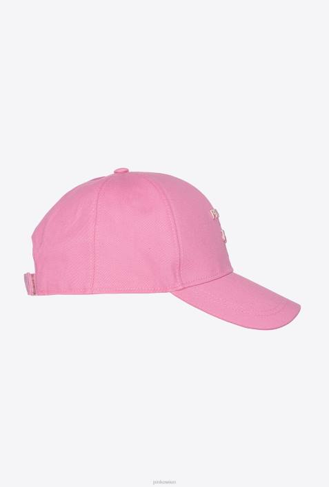 Hüte | Pinko Konvolvulus rosa Liebesvögel-BaseballkappeZ4ZP1263