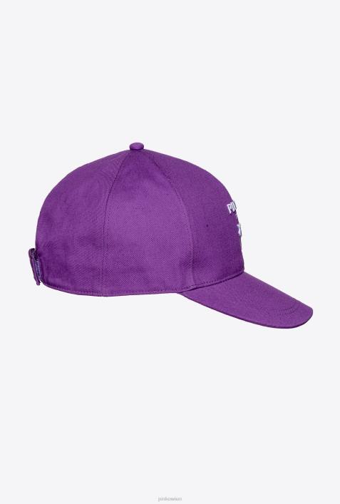 Hüte | Pinko Lavendelflieder Liebesvögel-BaseballkappeZ4ZP1261
